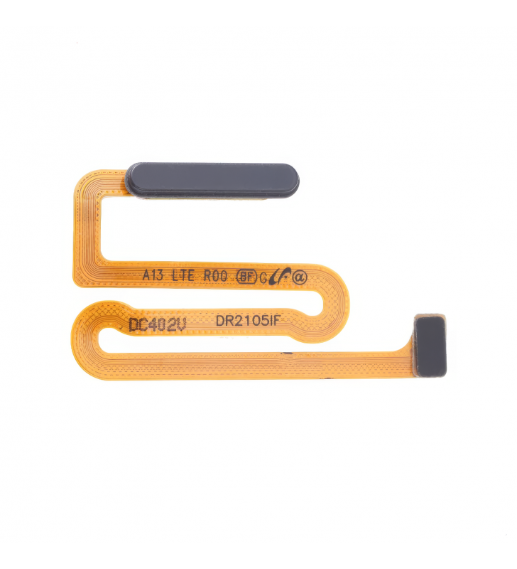 Flex Lector Huella Botón Power para Samsung Galaxy A13 A135F, A13 5G A136B, A13 2022 A137F Negro