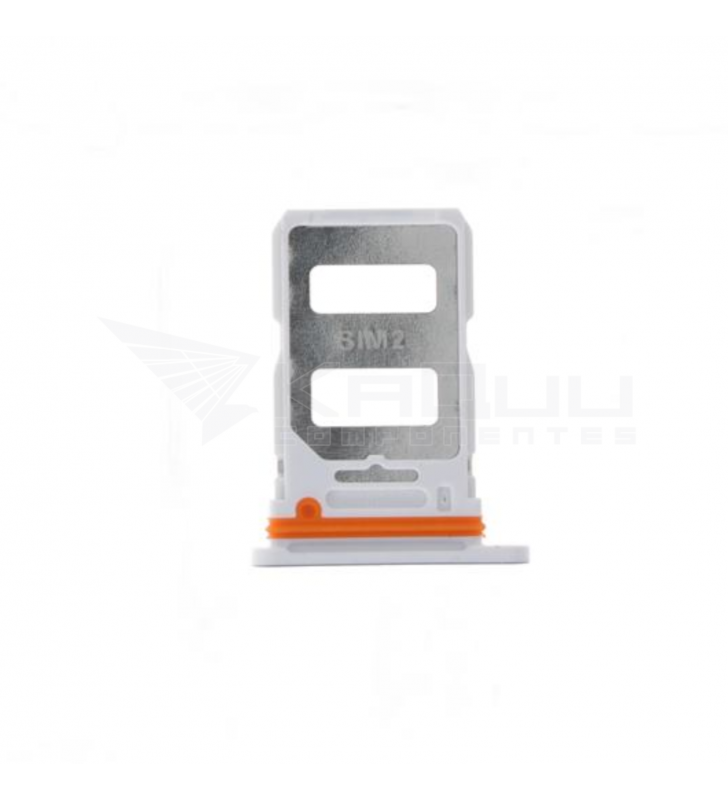 Bandeja Sim Dual para Xiaomi 13 Lite Blanco