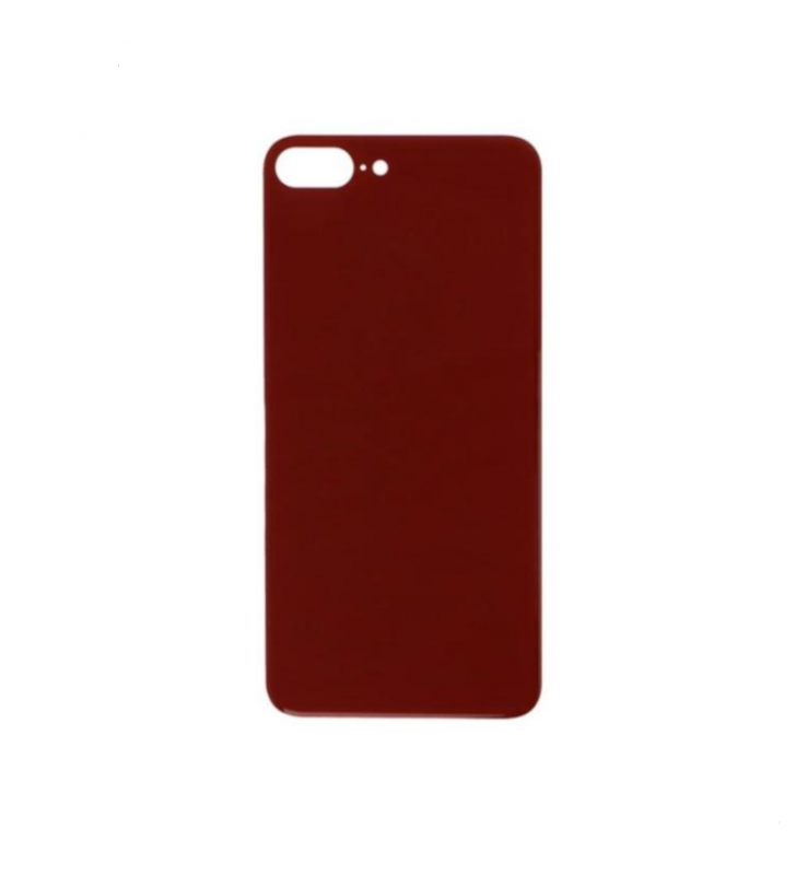 Tapa Trasera Agujero Grande para iPhone 8 Plus A1864 Rojo