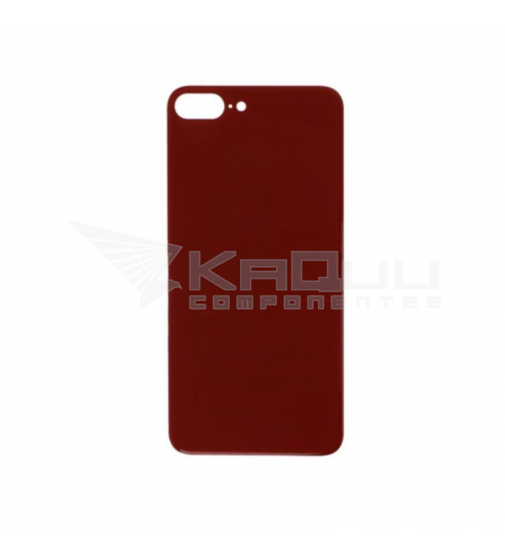 Tapa Trasera Agujero Grande para iPhone 8 Plus A1864 Rojo