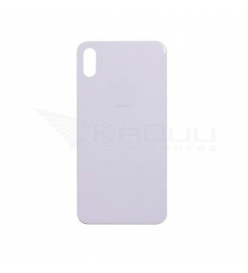 Tapa Trasera Agujero Grande para Iphone X A1865 A2105 Blanco