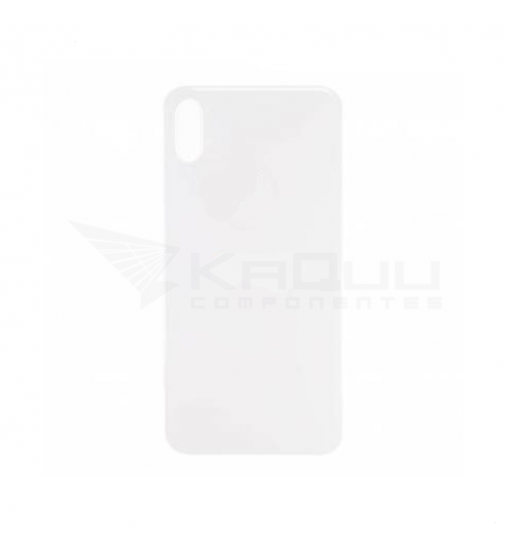 Tapa Trasera Agujero Grande para iPhone Xs A1920 Blanco