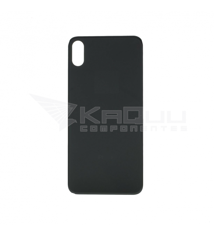 Tapa Trasera Agujero Grande para iPhone Xs Max A1921 Negro