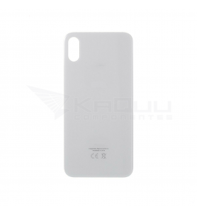 Tapa Trasera Agujero Grande para iPhone Xs Max A1921 Blanco
