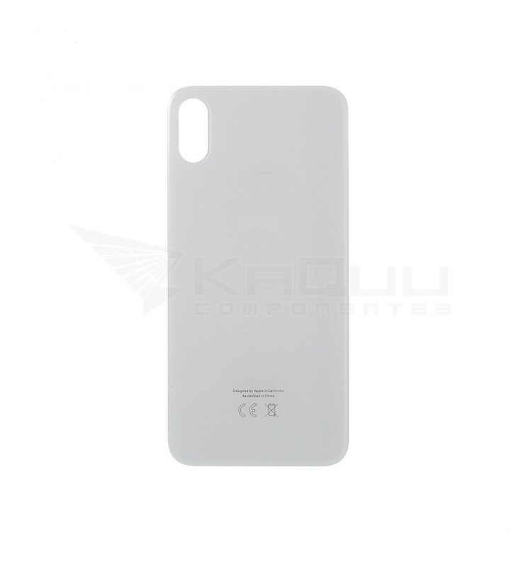 Tapa Trasera Agujero Grande para iPhone Xs Max A1921 Blanco
