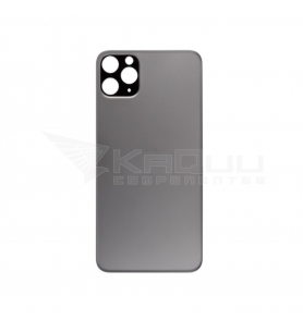 Tapa Trasera Agujero Grande para iPhone 11 Pro Max A2161 Gris