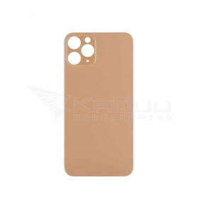 Tapa Trasera Agujero Grande para iPhone 11 Pro Max A2161 Dorado
