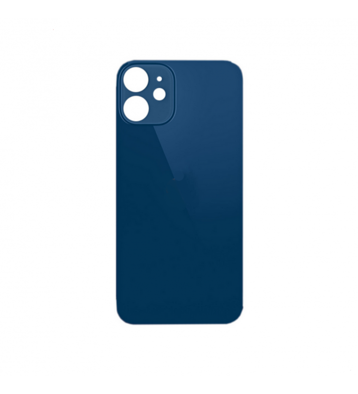 Tapa Trasera Agujero Grande para iPhone 12 Mini A2176 A2398 Azul