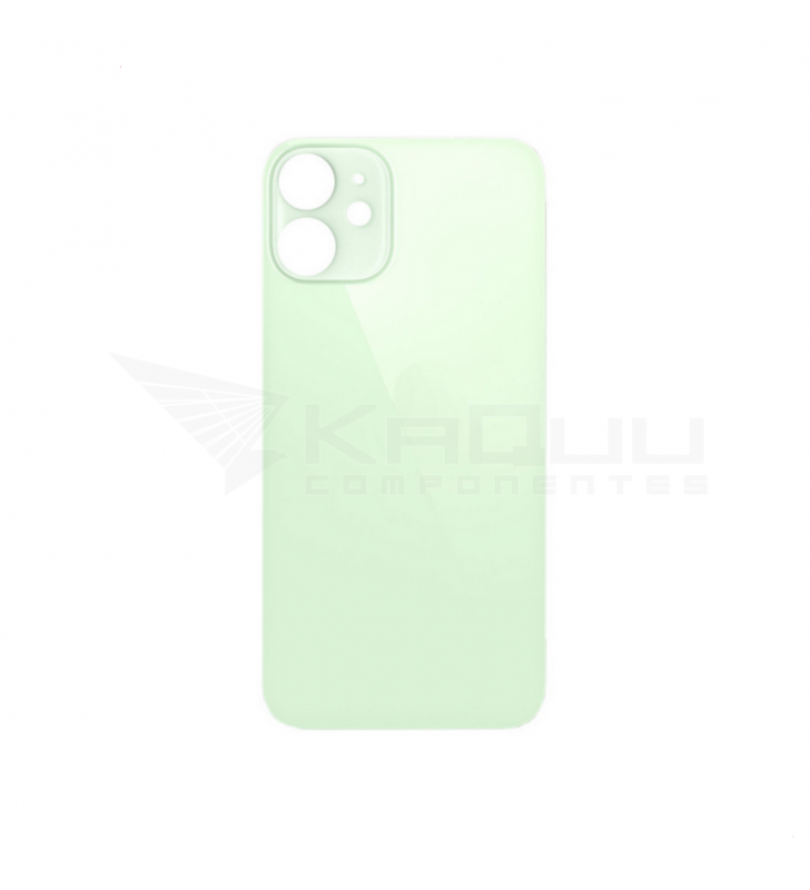 Tapa Trasera Agujero Grande para iPhone 12 Mini A2176 A2398 Verde