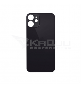 Tapa Trasera Agujero Grande para iPhone 12 Mini A2176 A2398 Negro