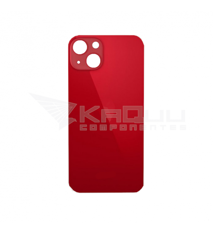 Tapa Trasera Agujero Grande para iPhone 13 A2482 Rojo