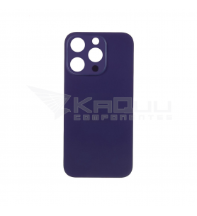 Tapa Trasera Agujero Grande para iPhone 14 Pro A2890 A2650 Purpura