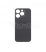 Tapa Trasera Agujero Grande para iPhone 14 Pro A2890 A2650 Negro