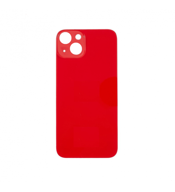 Tapa Trasera Agujero Grande para iPhone 14 A2882 A2649 Rojo