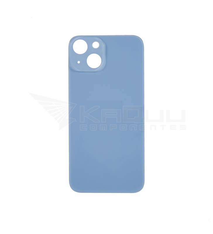 Tapa Trasera Agujero Grande para iPhone 14 Plus A2886 A2632 Azul