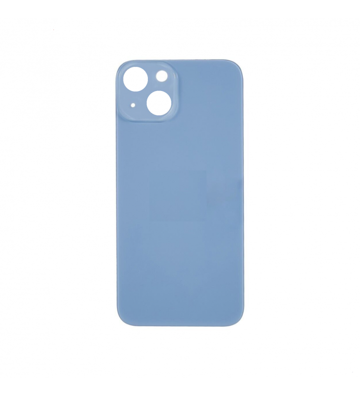Tapa Trasera Agujero Grande para iPhone 14 Plus A2886 A2632 Azul