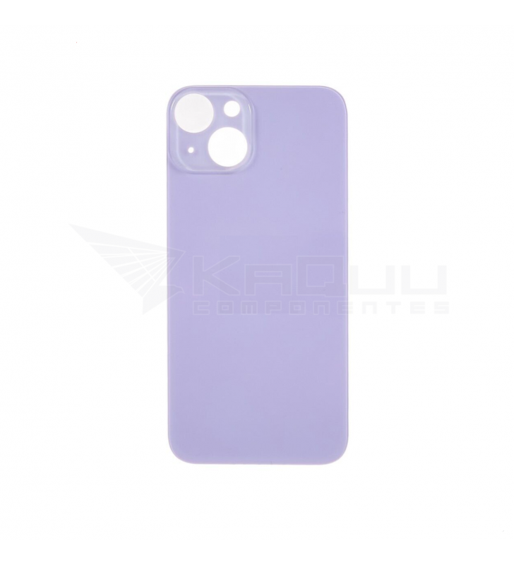 Tapa Trasera Agujero Grande para iPhone 14 Plus A2886 A2632 Purpura