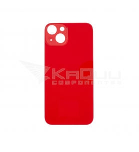 Tapa Trasera Agujero Grande para iPhone 14 Plus A2886 A2632 Rojo