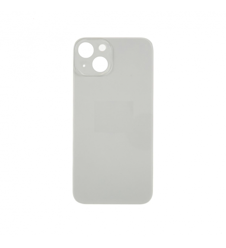 Tapa Trasera Agujero Grande para iPhone 14 Plus A2886 A2632 Blanco