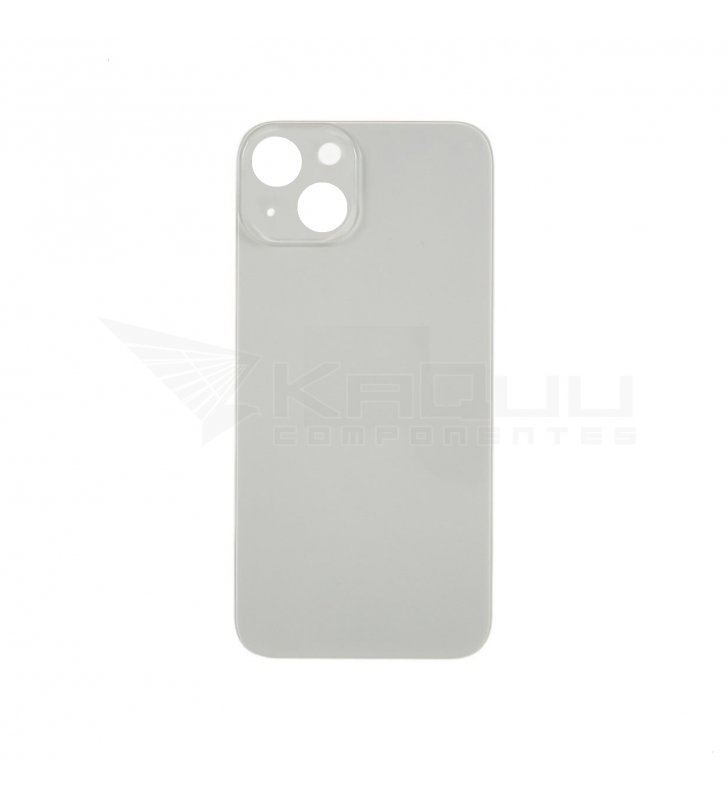 Tapa Trasera Agujero Grande para iPhone 14 Plus A2886 A2632 Blanco