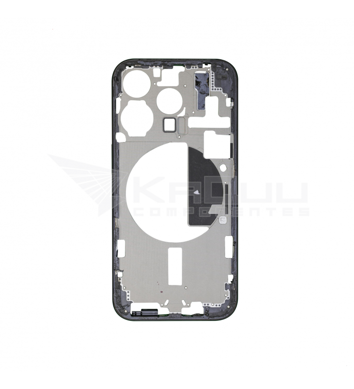 Chasis Marco Intermedio para iPhone 15 Pro A2848 Negro