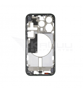 Chasis Marco Intermedio para iPhone 15 Pro A2848 Negro