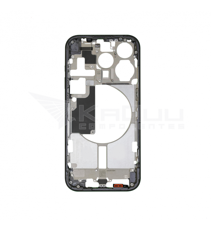 Chasis Marco Intermedio para iPhone 15 Pro A2848 Negro