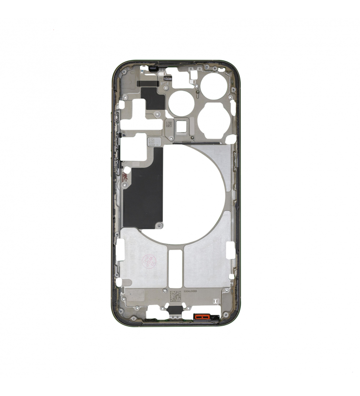 Chasis Marco Intermedio para iPhone 15 Pro A2848 Blanco