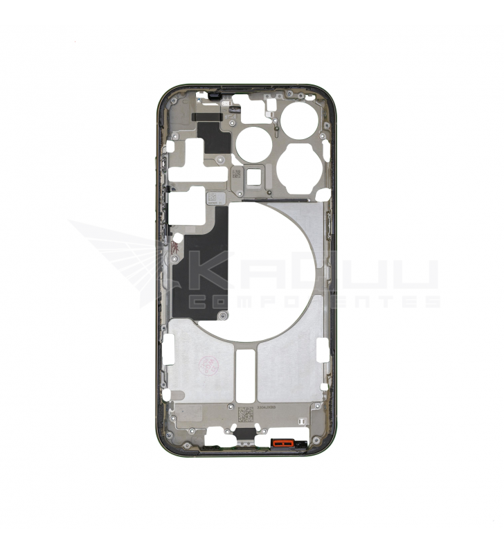 Chasis Marco Intermedio para iPhone 15 Pro A2848 Blanco