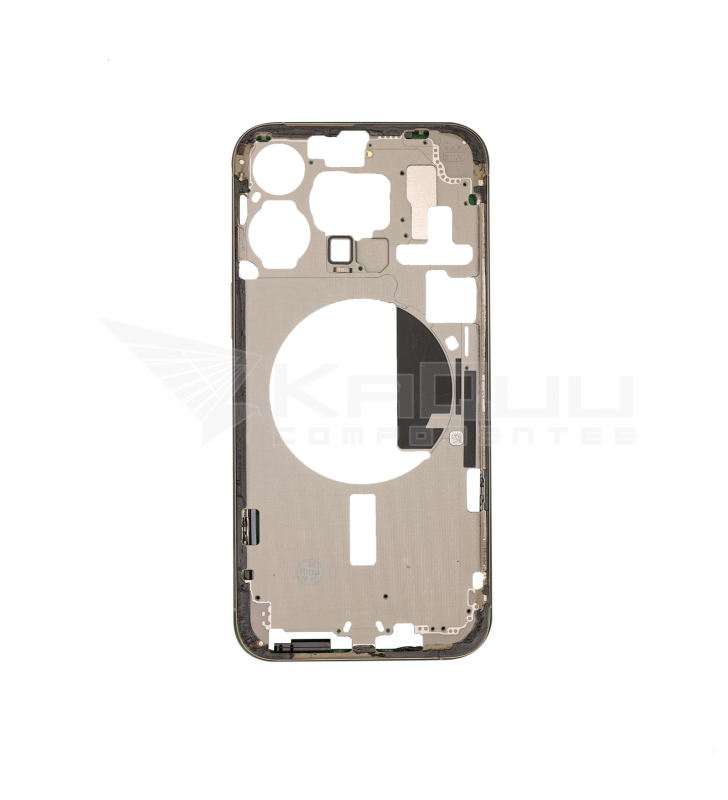 Chasis Marco Intermedio para iPhone 15 Pro Max A2849 Blanco