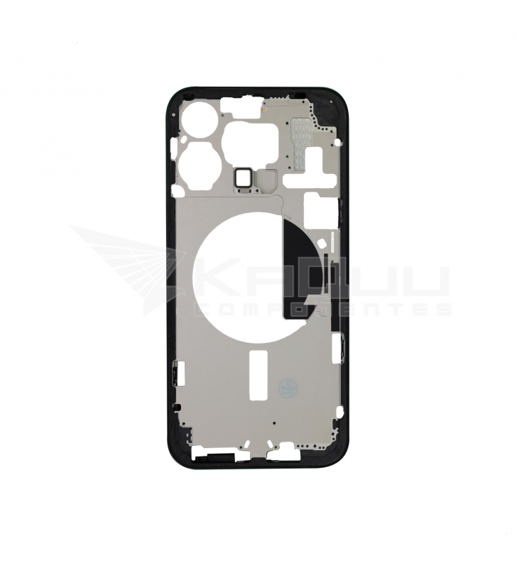 Chasis Marco Intermedio para iPhone 15 Pro Max A2849 Negro