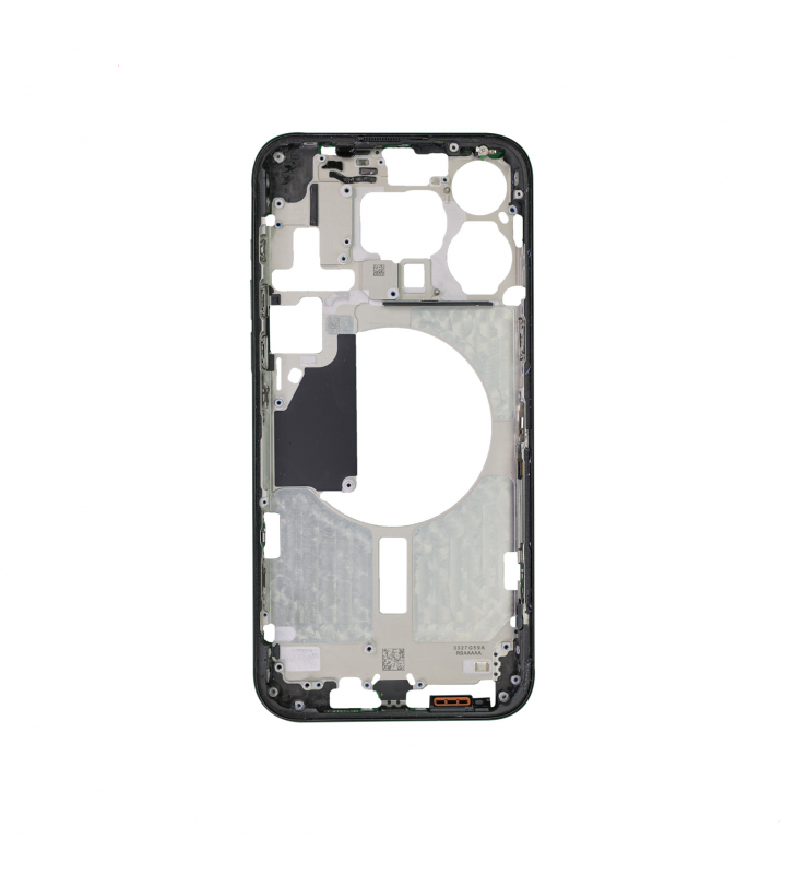 Chasis Marco Intermedio para iPhone 15 Pro Max A2849 Negro