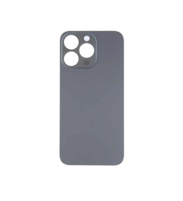 Tapa Trasera Agujero Grande para iPhone 14 Pro Max A2894 A2651 Negro