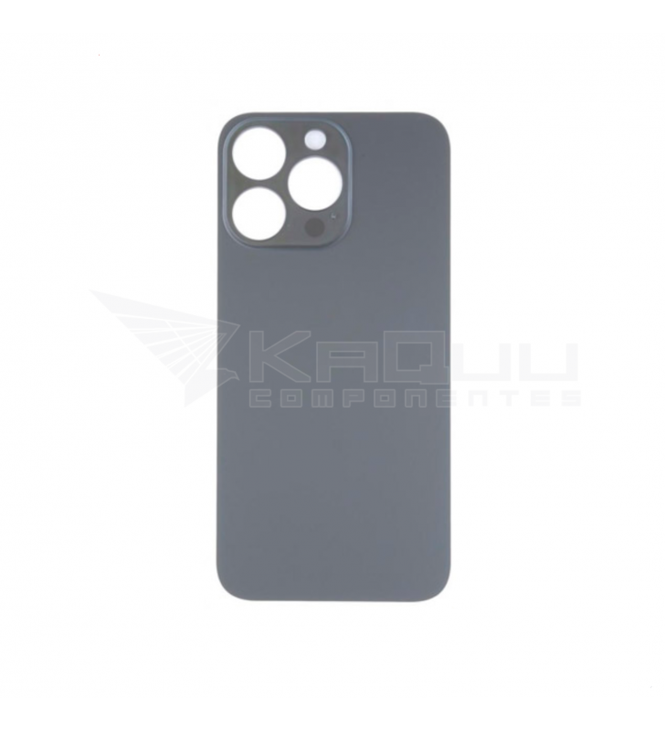 Tapa Trasera Agujero Grande para iPhone 14 Pro Max A2894 A2651 Negro