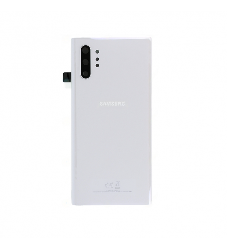Tapa Trasera Samsung Galaxy Note 10 Plus N975F Blanco GH82-20588B Service Pack