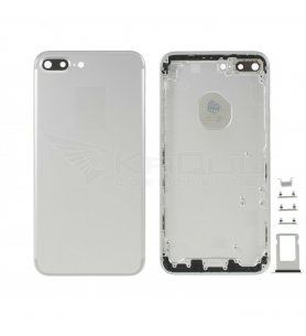 Chasis Carcasa Marco Y Tapa para Iphone 7 Plus A1661 A1784 Plata