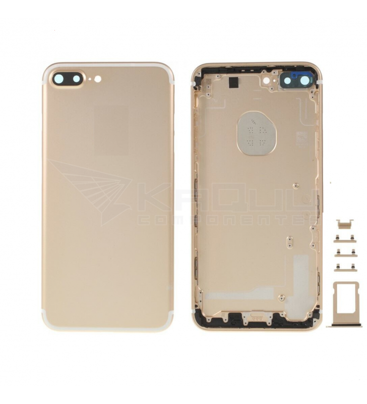 Chasis Carcasa Marco Y Tapa para Iphone 7 Plus A1661 A1784 Dorado