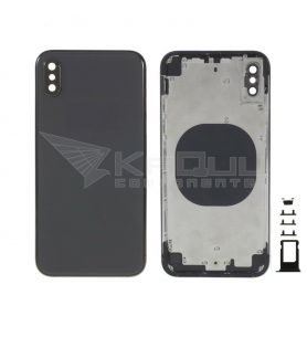 Chasis Carcasa Marco Y Tapa para Iphone X A1865 A1901 Negro