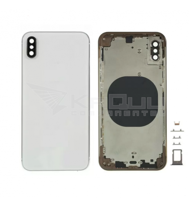 Chasis Carcasa Marco Y Tapa para Iphone Xs A1920 Blanco
