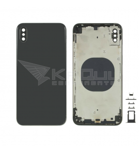 Chasis Carcasa Marco Y Tapa para Iphone Xs Max A1921 Negro