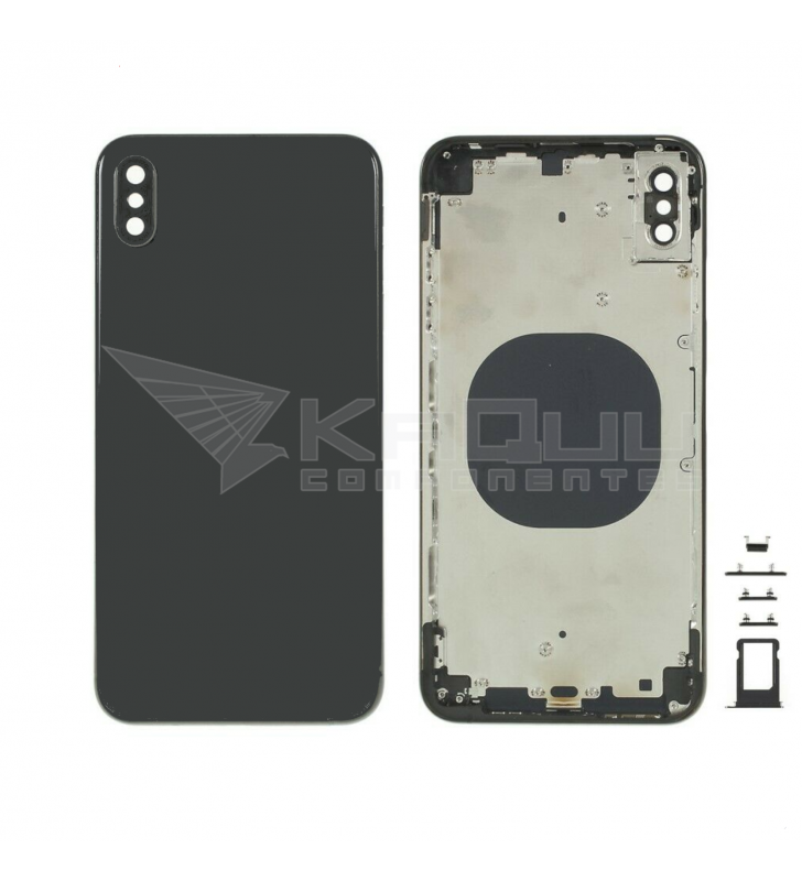 Chasis Carcasa Marco Y Tapa para Iphone Xs Max A1921 Negro