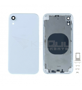 Chasis Carcasa Marco y Tapa para iPhone Xr A1984 A2105 A2106 A2108 Blanco