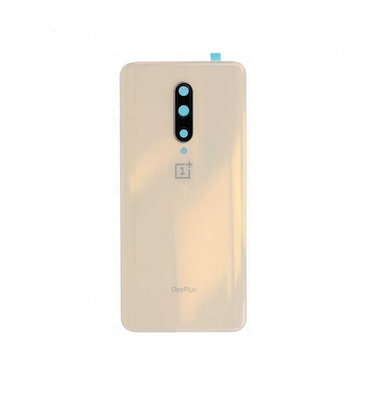 Tapa Batería Back Cover con Lente para OnePlus 7 Pro GM1913 Dorado Premium