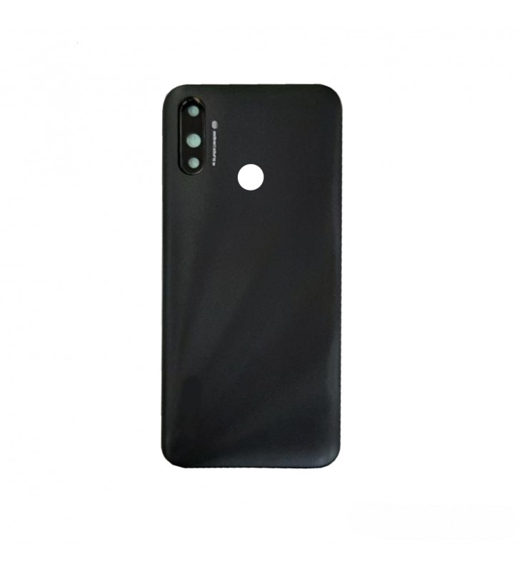 Tapa Batería Back Cover con Lente para Oppo Realme C3 RMX2027 Negro Premium