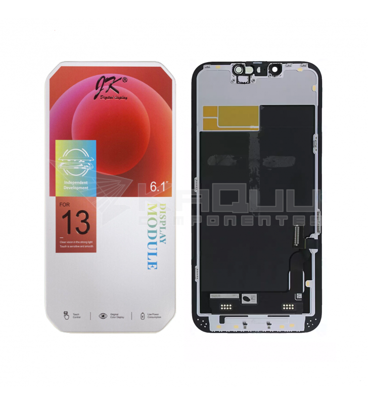 Pantalla Lcd para iPhone 13 Negro A2482 A2631 JK Incell