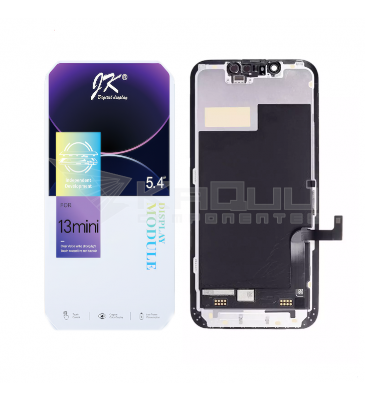 Pantalla Lcd para iPhone 13 Mini A2481 A2626 Negro JK Incell