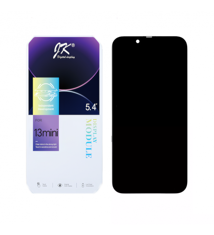 Pantalla Lcd para iPhone 13 Mini A2481 A2626 Negro JK Incell