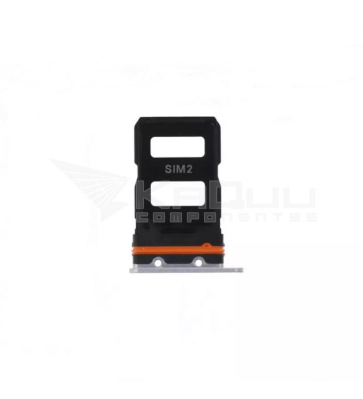 Bandeja Sim Dual para Xiaomi 12 2201123G, Xiaomi 12x 2112123AC Plata
