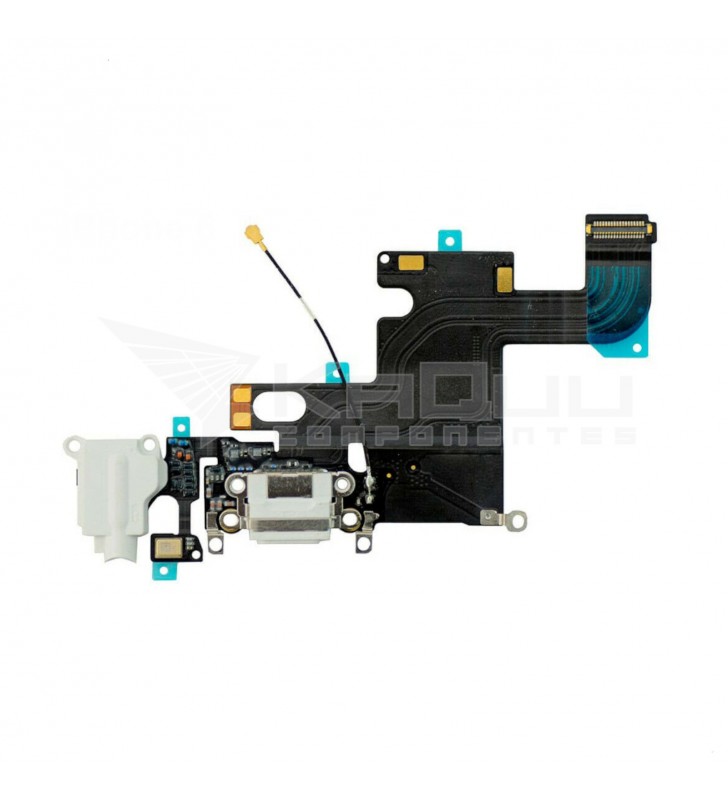 Flex conector carga para iPhone 6 A1549 A1586 BLANCO