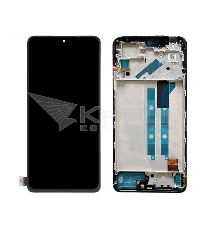 Pantalla Lcd para Xiaomi Redmi Note 11 Pro 5G 21091116I, Poco X4 Pro 5G 2201116PG Marco Negro Oled